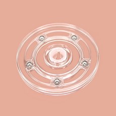 아이베란다 원형 아크릴 회전판 턴테이블 돌림판, 100mm