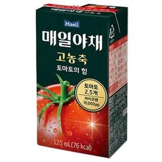 마켓다인A 토마토주스125ml 24개 토마토음료, 125ml