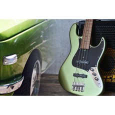 Bacchus WJB-1DX RSM/M 四弦電貝斯 烤楓木琴頸, FGRM 法式綠金, 1個