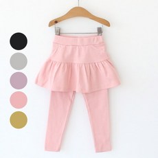 비바스타 유아 아동 주니어 프릴 치마레깅스