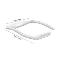 목 독서등 책 눈 보호 행잉 캠핑 스터디용 색상, A White