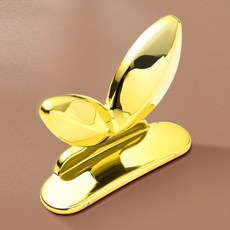 고급 변기커버 뚜껑 위생 손잡이 4p, 골드4개