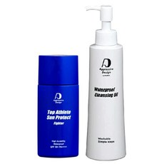 62g & 200ml 공격적인 디자인 [세트] 탑 애슬리트 선 프로텍트 파이터 워터