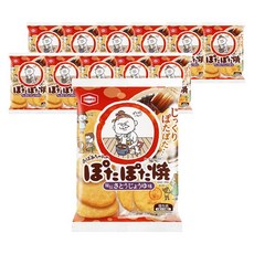 龜田製菓 婆婆燒米果 砂糖醬油風味 10包入, 12袋