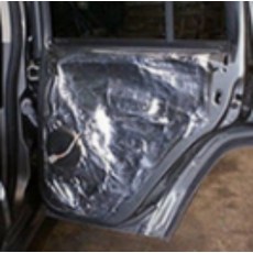 알루미늄 방음시트 차량소음 차단매트 엔진룸, 1개