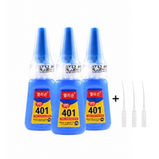 401 순간접착제 다용도 초강력 본드 20g, 3개