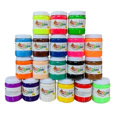 대한산업 바핑 클레이 500g/19색, 500g, 형광분홍
