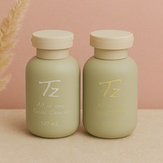 Tz All in one潔顏護膚組(洗面乳120 mL 乳液100 mL), 1個
