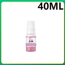 my_office4u 填充墨水 適用於 GX1070 GX2070 系列印表機, 紅色防水（40ML）, 1個