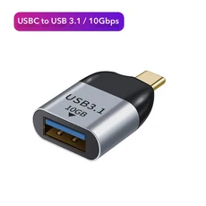 USB C To DP미니 DPVGARJ45HDTV 어댑터 타입 8K4K1080P 비디오 1000Mbps 랜 이더넷 컨버터 맥북용, 03 USBC to USBA