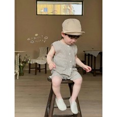 RΩR童裝 格子背心套裝