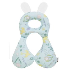 보니숑 신생아 아기짱구베개 메쉬, 아로니아블루, 1개