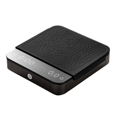 스마트 핸드드립 저울 커피추출 계량 충전식 커피저울, 3.0 블랙 - 1800mAh
