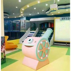 볼 풀 공 발사기 카페 에어 대포 놀이방 키즈, B. 풀 발사기 조명 (회전X)