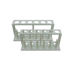 ABS 6구 건조용 플라스틱 시험관대 2개입 중학교 도구 실험