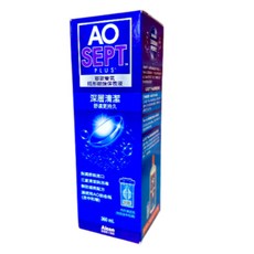 AO耶歐 耶歐雙氧隱形眼鏡保養液360ml, 1個, 耶歐視康AO隱形眼鏡保養液360ml