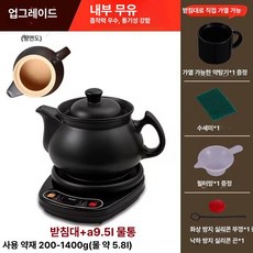 전기 약탕기 한약 업소용 중탕기 달이기 한의원 달임기, A 9.5L 내부 유약 없음, 기본 색상