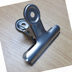 스텐집게 스텐 서류집게 페이퍼클립 소형, 1개, 1매입