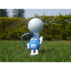 Hao Golf M&M巧克力造型高爾夫球Tee 只溶你心，不溶你口 可愛造型，趣味高爾夫, 藍色, 1個