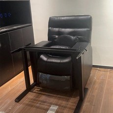 네일샵 각도조절 1인용 리클라이너 속눈썹 미용실 조절, 전기 175cm, 4. 블랙