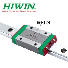 HIWIN 오리지널 MGN12 소형 가이드 레일 L = 60-585mm + 1pcs 3D 프린터 용 슬라이더 블록 CNC, 09 380mm, 01 MGN12H