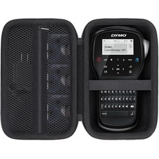 Baval DYMO 라벨 메이커 LabelManager 160/280/420P 휴대용 메이커와 호환되는 프린터 케이스 (블랙 케이스)