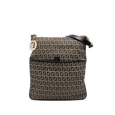 펜디 중고 2010-2025 주키노 캔버스 크로스 백