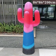 선인장 대형 매장용 1.5m 옷 가게 행거 디자인 행어, 블록 1.2m 이상 구매 시 27cm 피규어