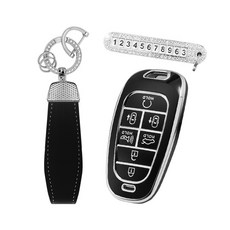 카템 엣지라인 풀커버 스마트키 케이스 풀세트, 블랙실버, H05 현대 5버튼 자동차용품/인테리어 반품 최저가 4,290원