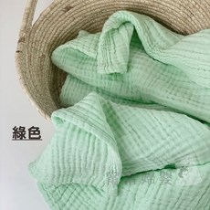 H-e13 萬用巾 吸水毛巾, 1個, H-e13_六層紗浴巾_1.綠色