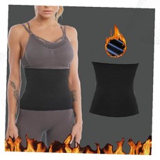 여성 복대 허리 압박 다이어트 뱃살 운동 헬스 땀복 발열 보온 슬리밍 보정 탄력 밴드