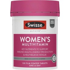 스위스여성 멀티 비타민 여성얼티바이트 120정 SWISSE Women's Ultivite Multi-Vitamin Tab 120 Tablets, 1개