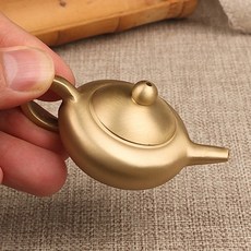 연적 황동 주전자모양 문방사우 한국화 서예 수묵화 캘리그라피