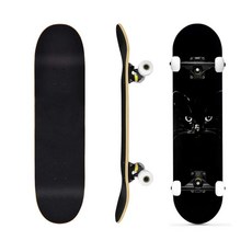 스케이트 보드 입문자 짧은 연습용 초보자 숏, L
