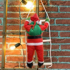 크리스마스 사다리 산타 인테리어 소품, 1개