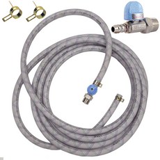 LNG LPG 가스렌지연결 밸브 호스설치, 1개, 배관밸브+LNG호스1m