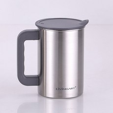 리빙아트 에코프렌즈 스텐 손잡이물병, 1개, 1L