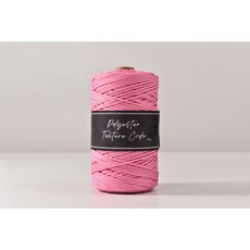2.5mm 소프트 폴리에스터 텍스쳐 코드 300g 뜨개실 네트백 부드러운 코바늘실 마크라메 재료, 22. Deep Pink