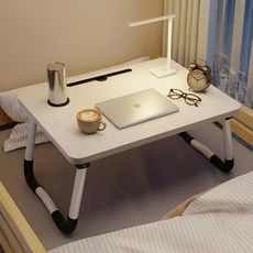 멜틱 접이식 침대 테이블, 화이트