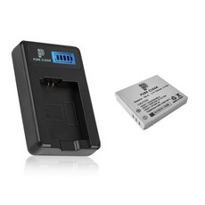 캐논 NB-4L 호환 충전기+배터리 IXUS I7 I ZOOM 30 40 50 55 60 65 70 75 130 80IS 100IS 110IS 120IS, 1개, 캐논 NB-4L 충전기+배터리