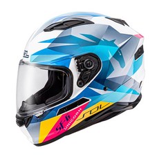 SOL SF-6 獨角獸 白/藍 全罩式安全帽, S/35mm