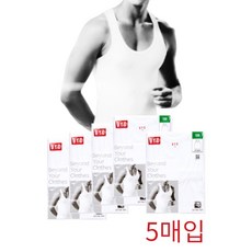 BYC Aerosi 男性機能性無袖運動背心 5件組