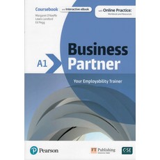 Business Partner A1 Coursebook & eBook with MyEnglishLab & Digital Resources, Business Partner A1 Coursebo.., Pearson Education, Margaret .., Pearson