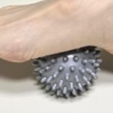 MK 돌기형 발마사지공 등스트레칭기구, 퍼플