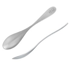 野道家 Keith 鎧斯 純鈦抑菌兒童勺 14cm 兒童餐具 寶寶湯匙, 原色, 1個, 湯匙