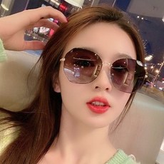 韓系質感網紅同款潮流多邊形太陽眼鏡 72353