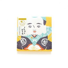 莫莫日貨 古川紙工NIPPON365系列日本吉祥物美濃和紙一筆箋紅包袋迷你信封信紙組(共6款), 1個, 02.日本福助 fuku30002