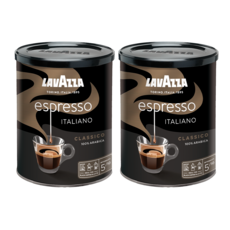 라바짜 에스프레소 클라시코 250g 분쇄원두, 2개, 모카포트