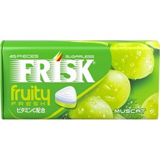 프리스크 구취완화 크라시에 프루티 프레시 머스캣 포도맛 31.5g 9개, 1개
