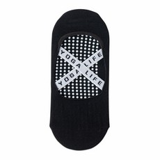 NicoFun 愛定做 4雙 夏薄款 交叉彈力帶止滑瑜珈襪 防滑襪 室內襪 皮拉提斯襪 樂福鞋襪 女襪